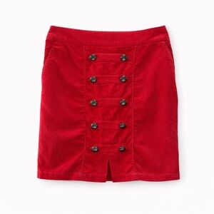 Anthropologie Odille Brigadaire Corduroy Skirt Size 2  - Perfect for Fall